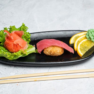 Tuna With Crispy Rice And Avocado