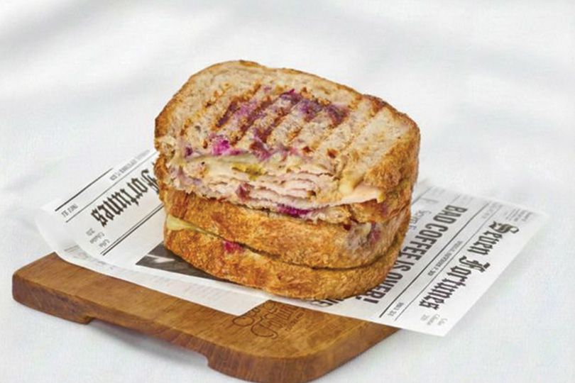 Turkey Jam Toastie