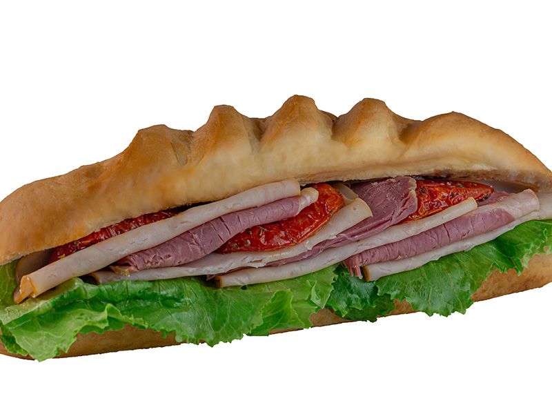 Turkey With Bacon And Lettuce Sandwich