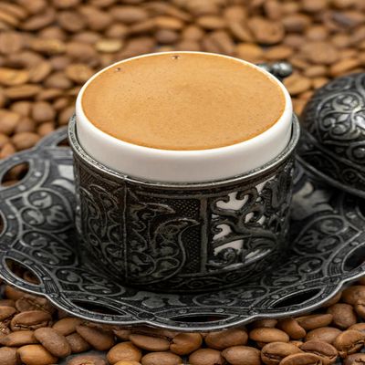 Turkish Coffee with Milk