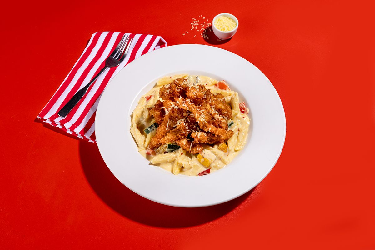 Twisted Chicken & Cheese Pasta