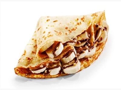 Chocolate With Banana Crepe