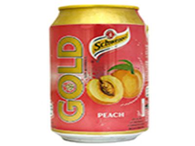 Schweppes Peach Can