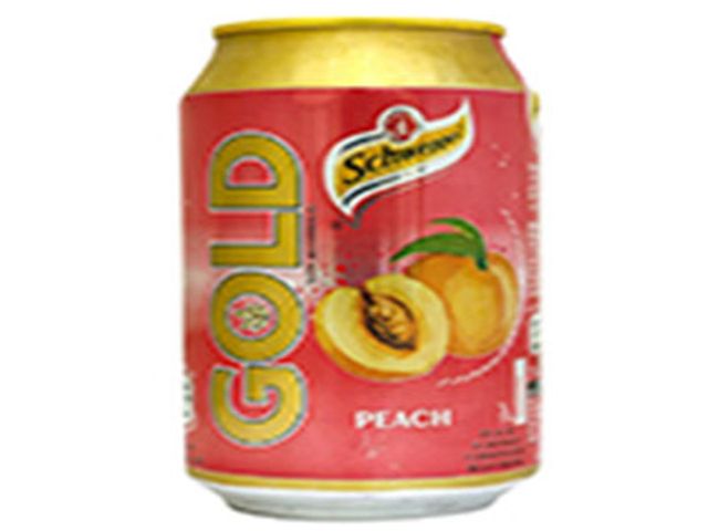 Schweppes Peach Can