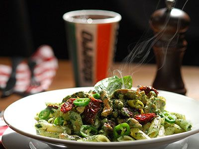Chicken Pesto Penne Pasta