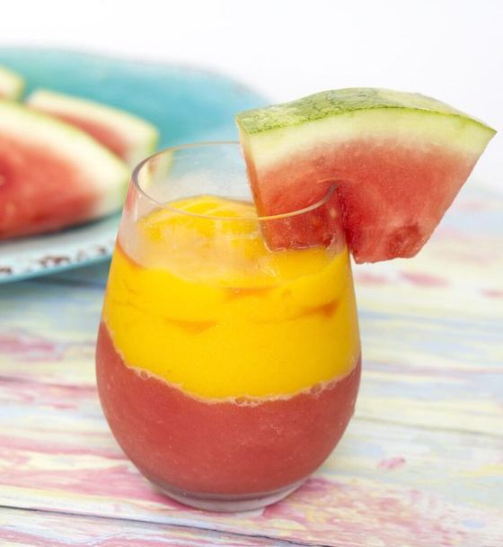 Watermelon And Mango Juice