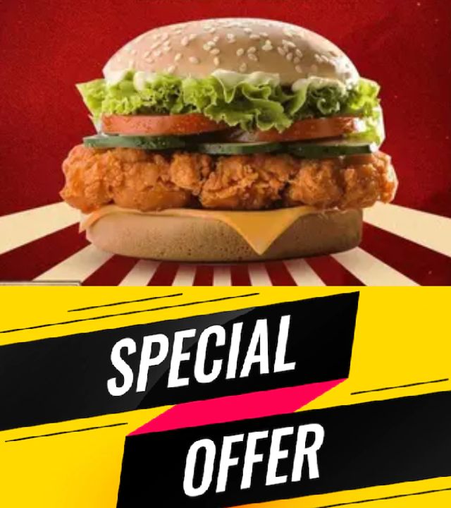 Single Cheesy Crunch Sandwich Offer