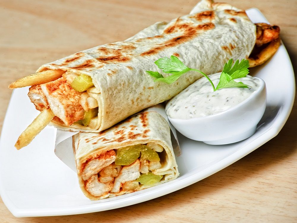 Syrian Chicken Breasts Sandwich