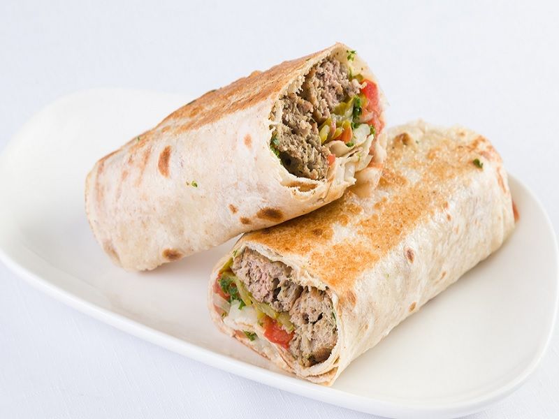Syrian Oriental Sausage Sandwich