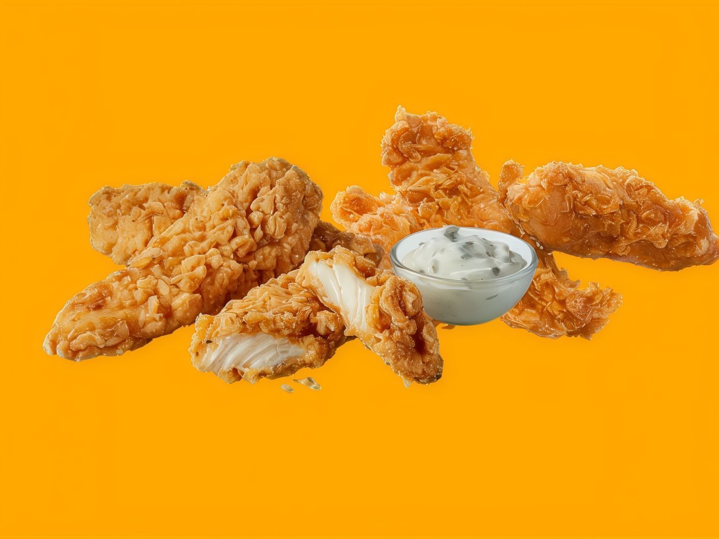 Chicken Strips Meal - 6 Pieces