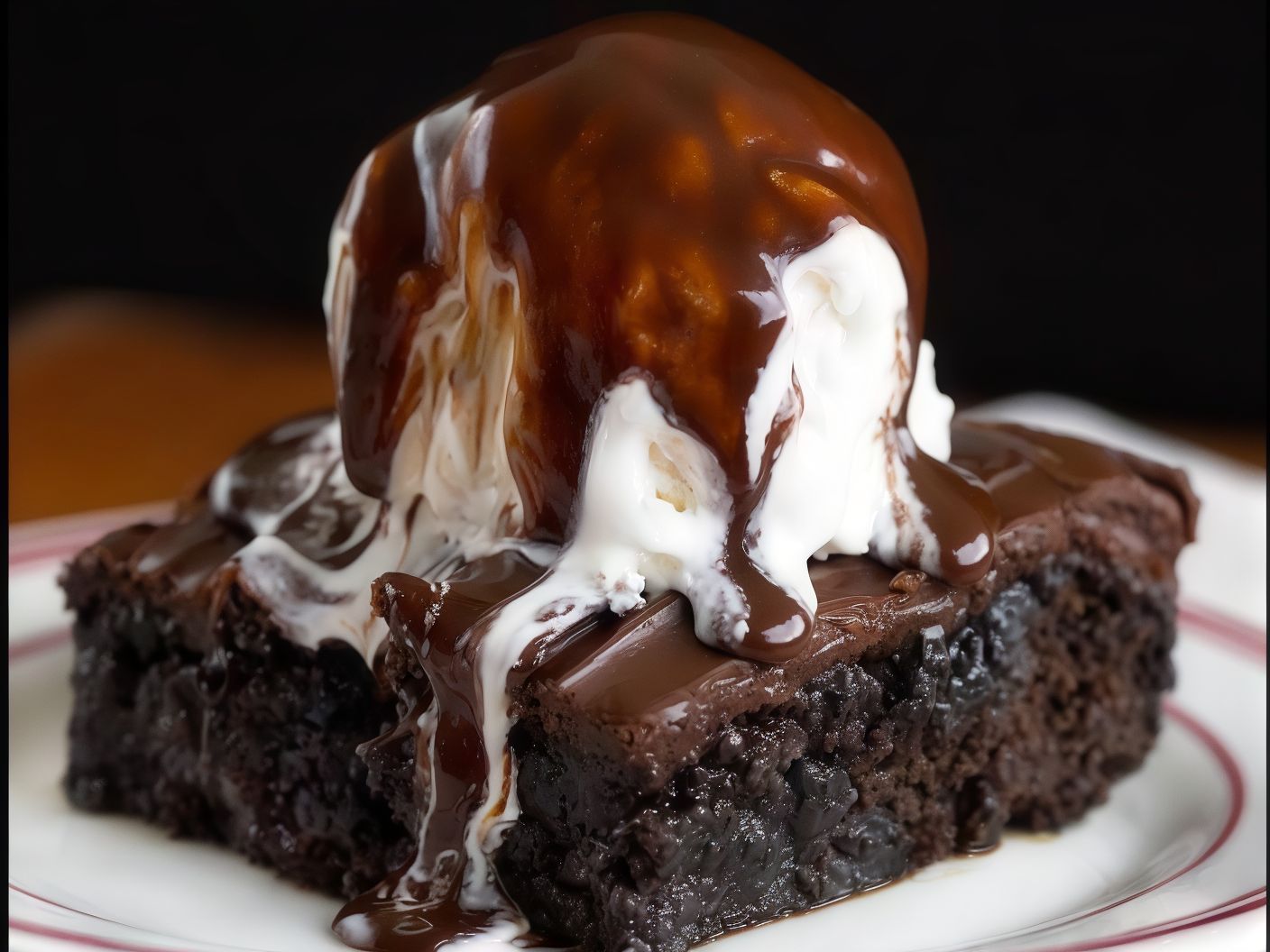 Chocolate Brownies Fudge Dessert