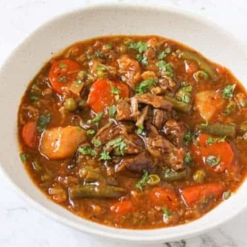 Meat With Vegetables Casserole