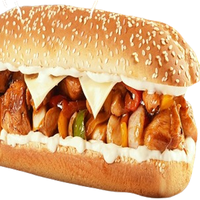 Shish tawook sandwich