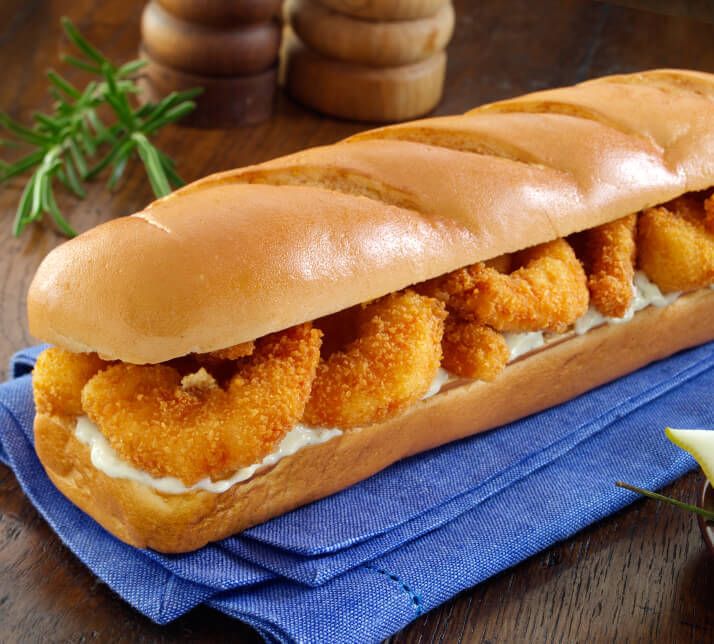 Shrimp Pane Sandwich