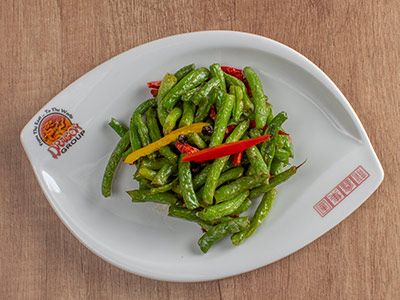 V10 - Fried String Beans In Garlic Sauce