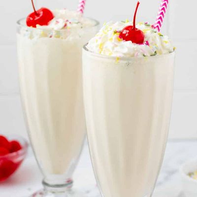 Vanilla milkshake