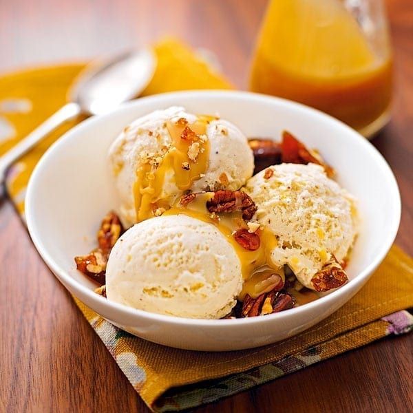 Vanilla With Caramel Ice Cream