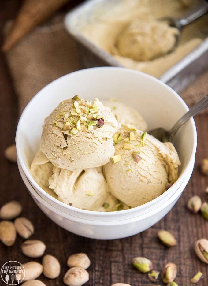 Vanilla With Pistachio Ice Cream