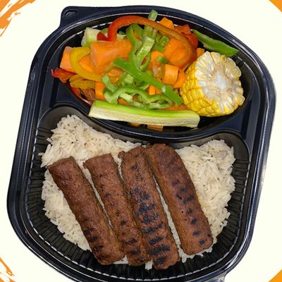 Vegetarian kofta meal