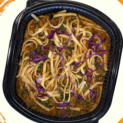 Vegan Spinach Polonaise Meal