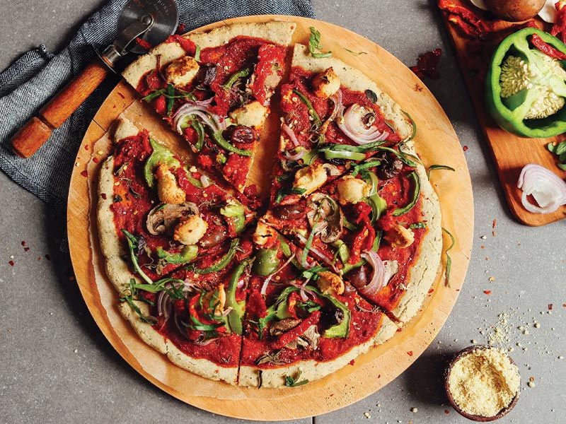 Dairy Free Veggie Pizza