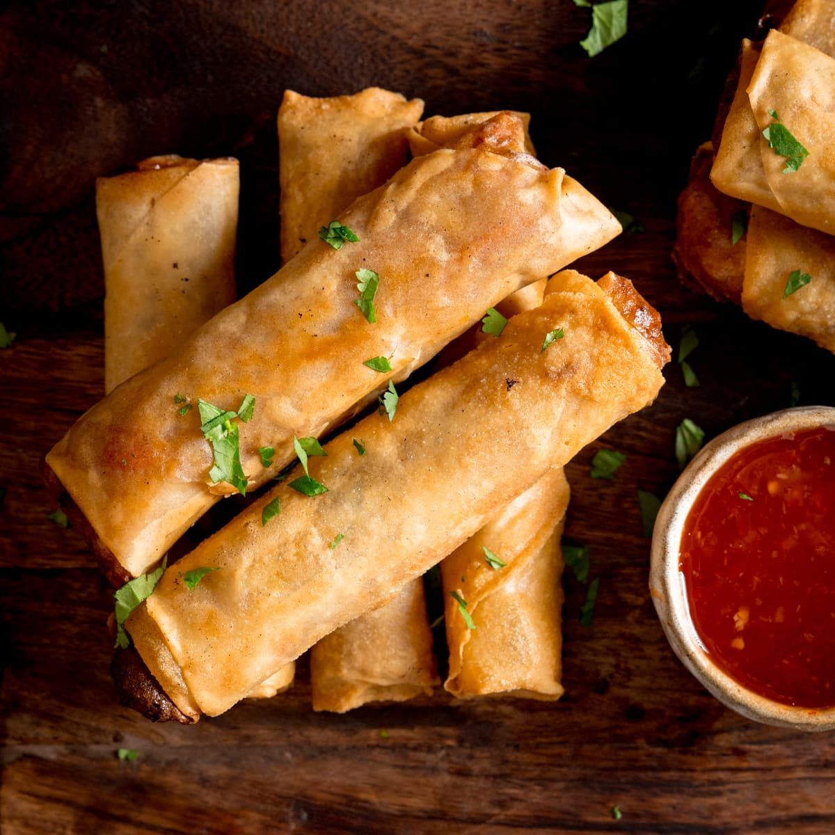 Vegetable spring rolls