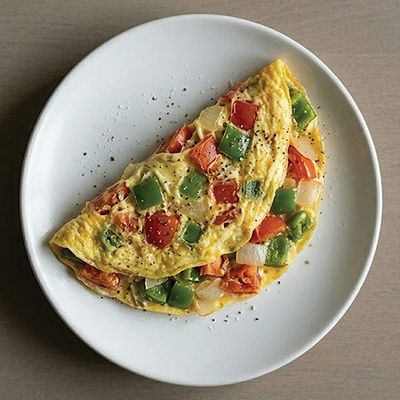 Vegetable Omelette Egg Plate