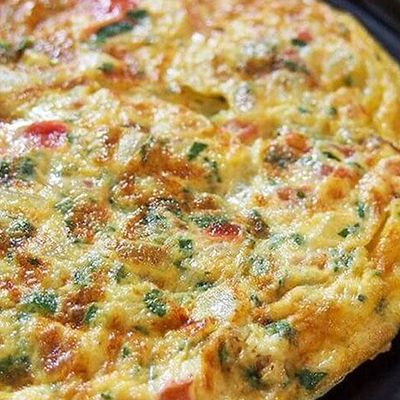Talab Vegetable Omelette (2 Eggs)