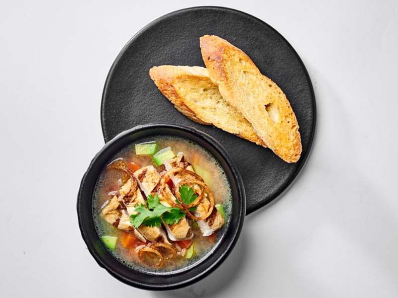 Vegetable And Chicken Soup