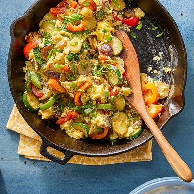 Eggs with vegetables