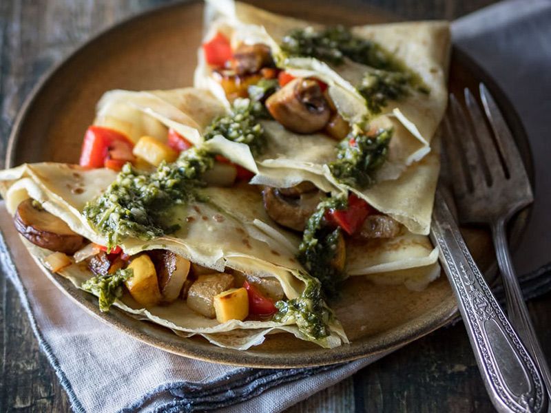 Vegetables Crepe