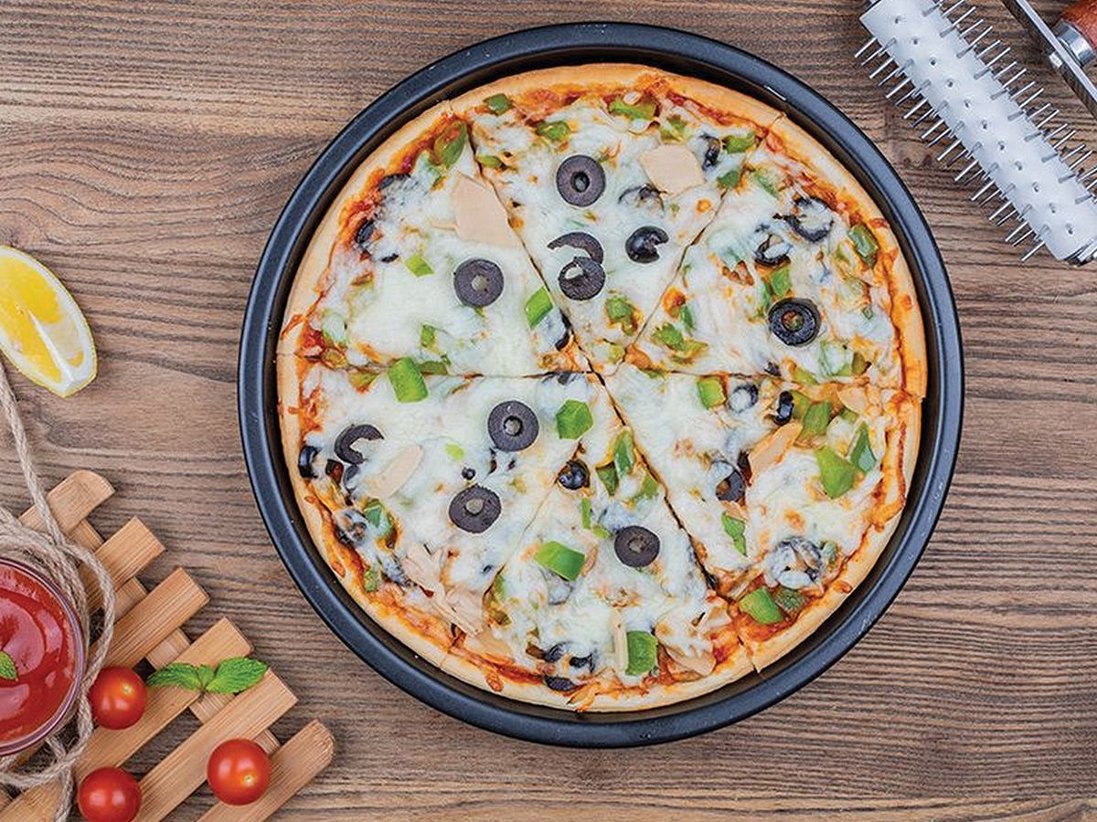 vegetable Fasting oriental pizza