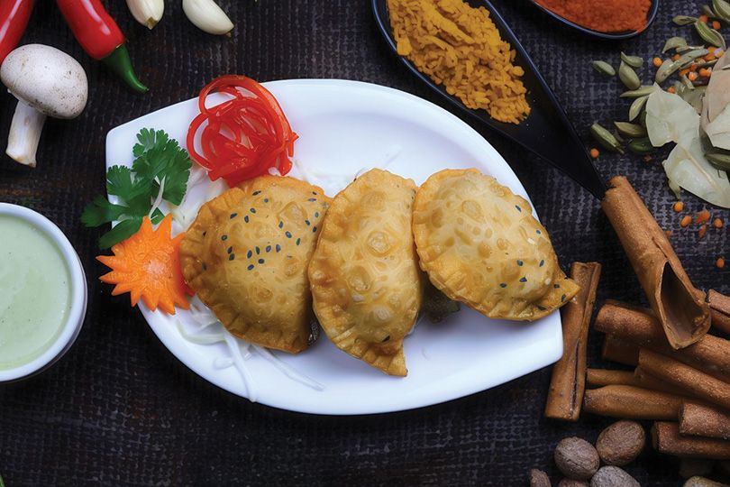 Vegetables Samosa 3 Pcs