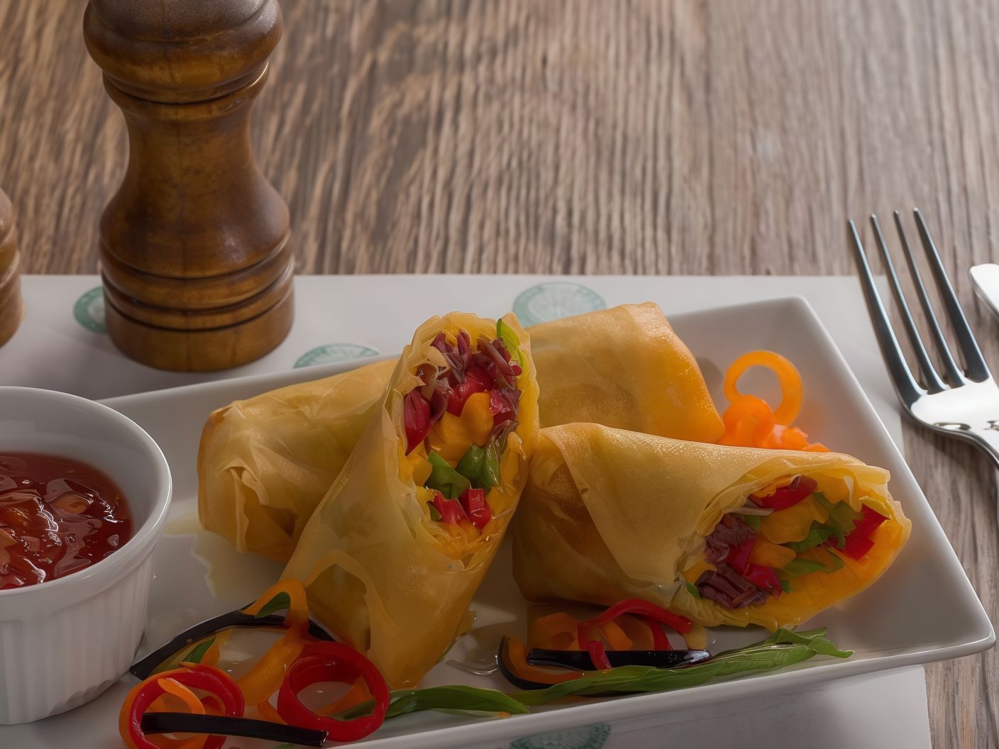 Cortigiano Spring Rolls
