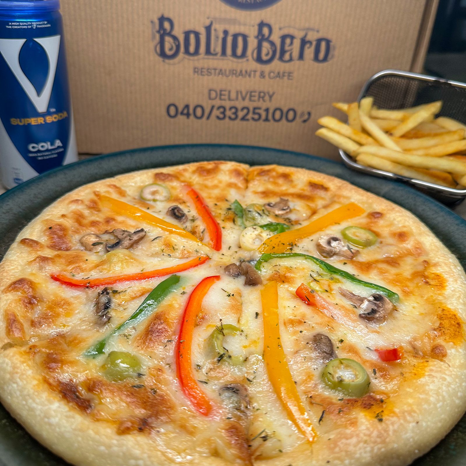 Vegetarian Pizza Combo