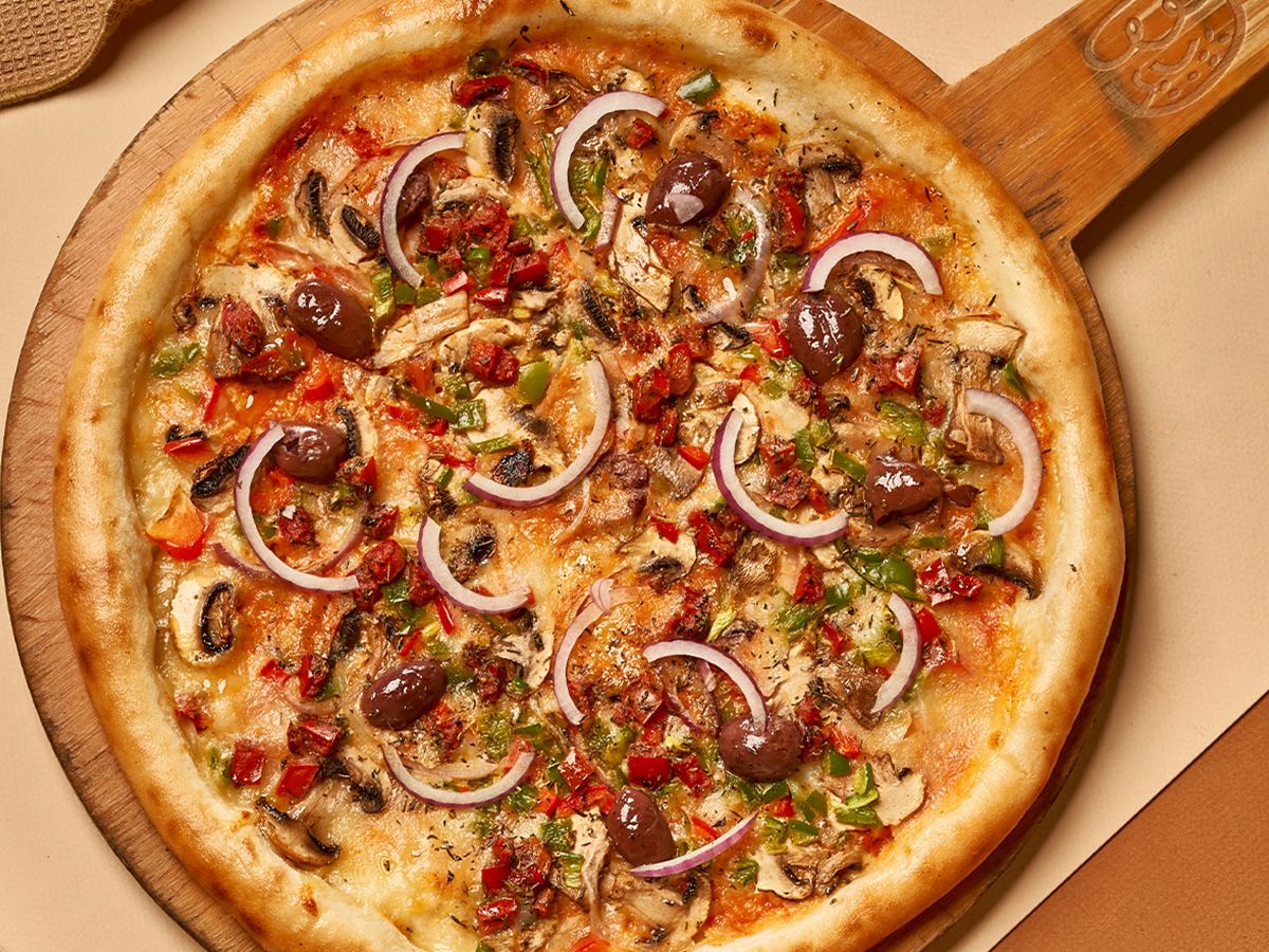 Vegetarian pizza