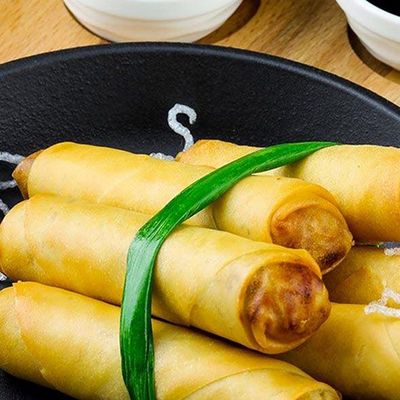 Fried vegetables roll (6 pieces)