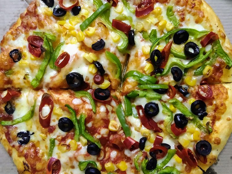 Paradise Vegetables Pizza