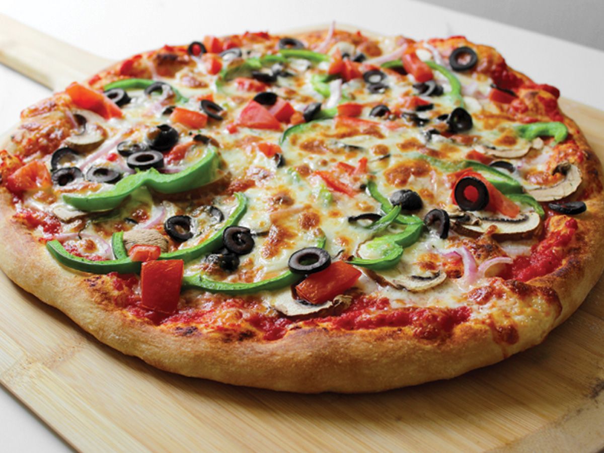 Vegetarian pizza