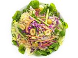 Veggies and Tahini Salad with Chicken