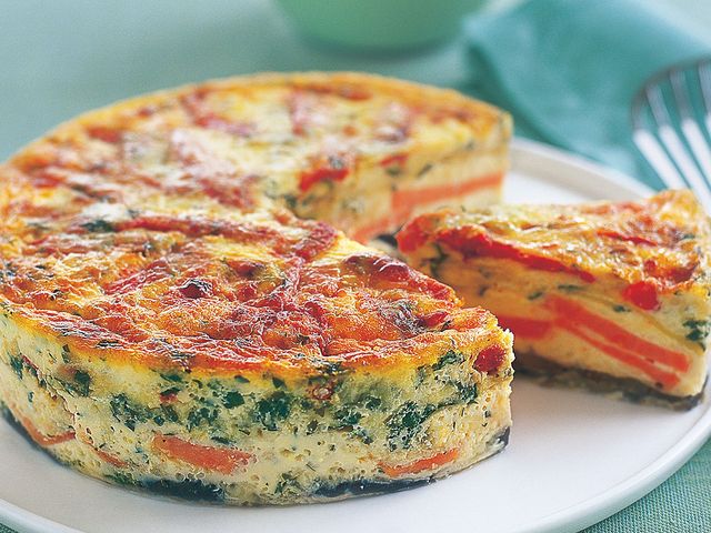Veggies and Cheese Frittata
