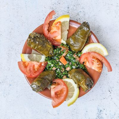 طبق ورق عنب