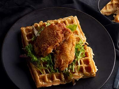 Crispy Chicken Waffle