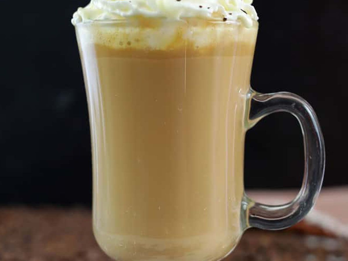 Large White Mocha