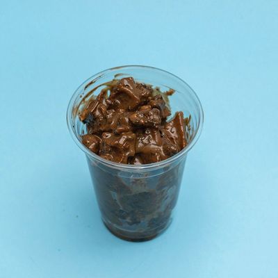 Waffle and brownies bites Cup