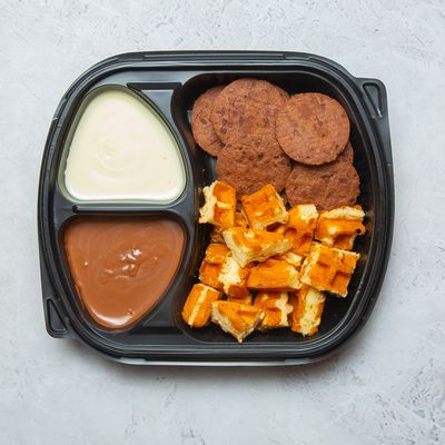 Waffle And Cookies Mix Bites