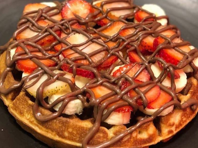 Chocolate With Fruits Crepe