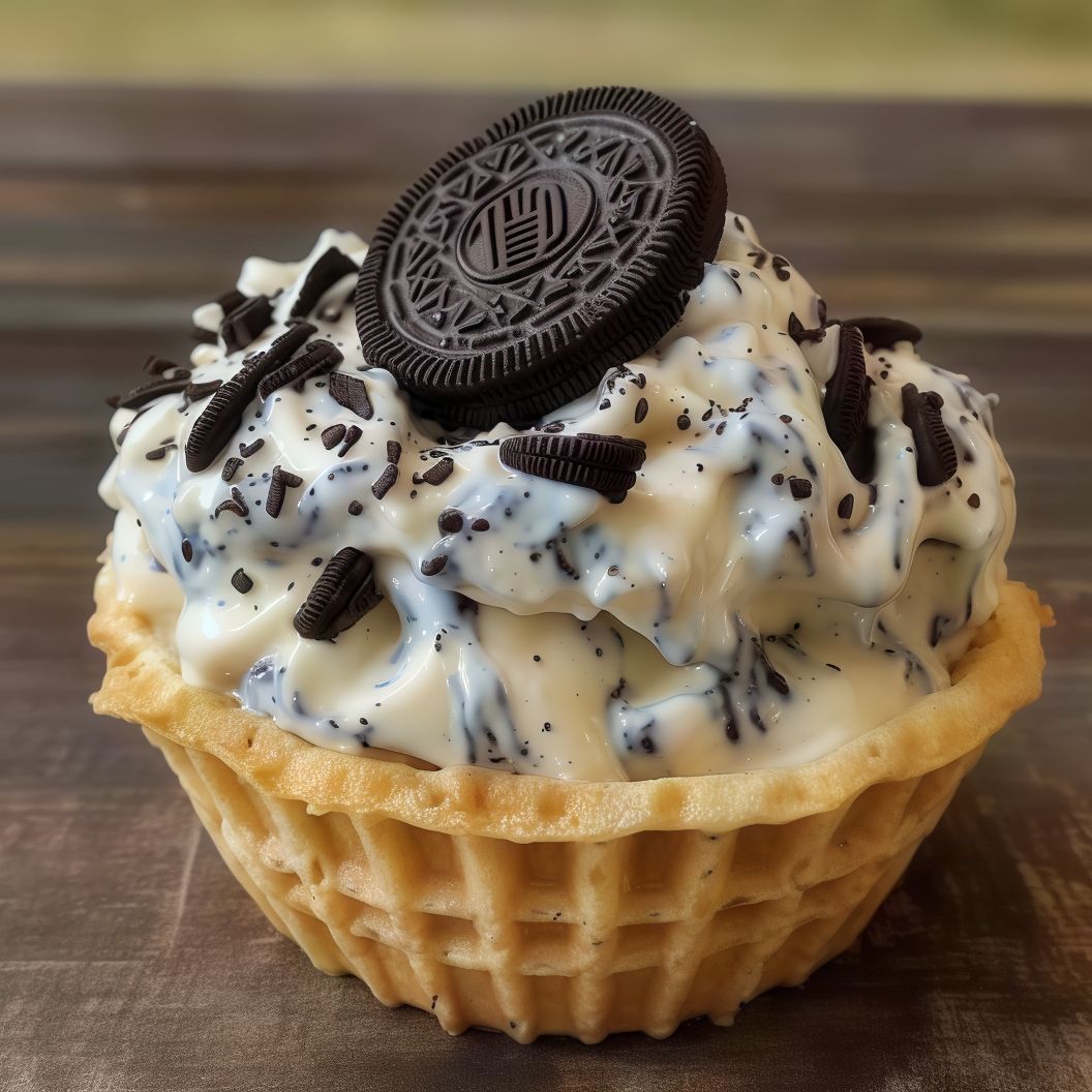 Waffle Cup Oreo