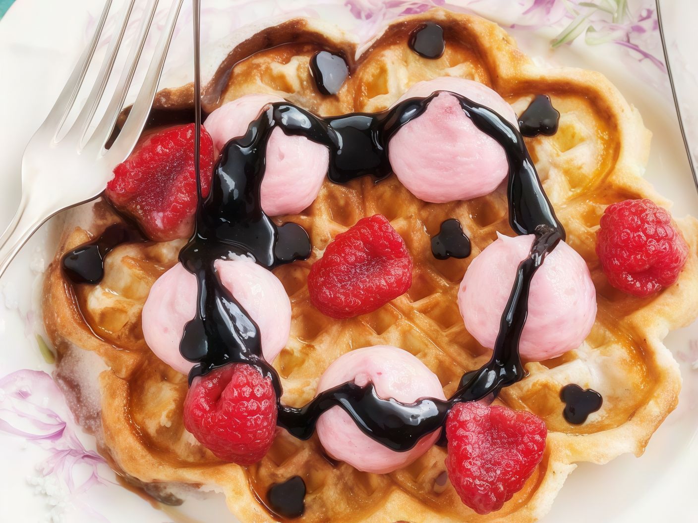 Waffle Fatteh