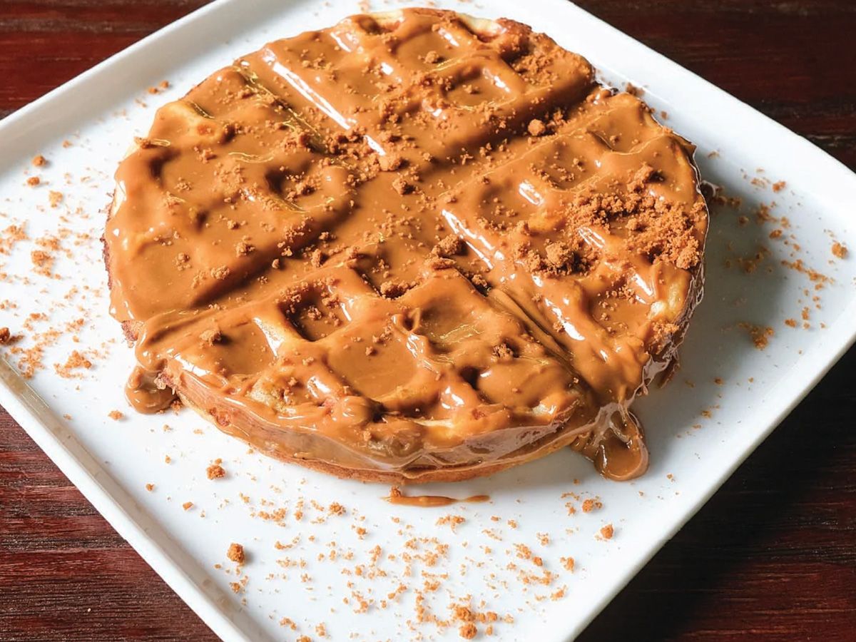 Waffle lotus